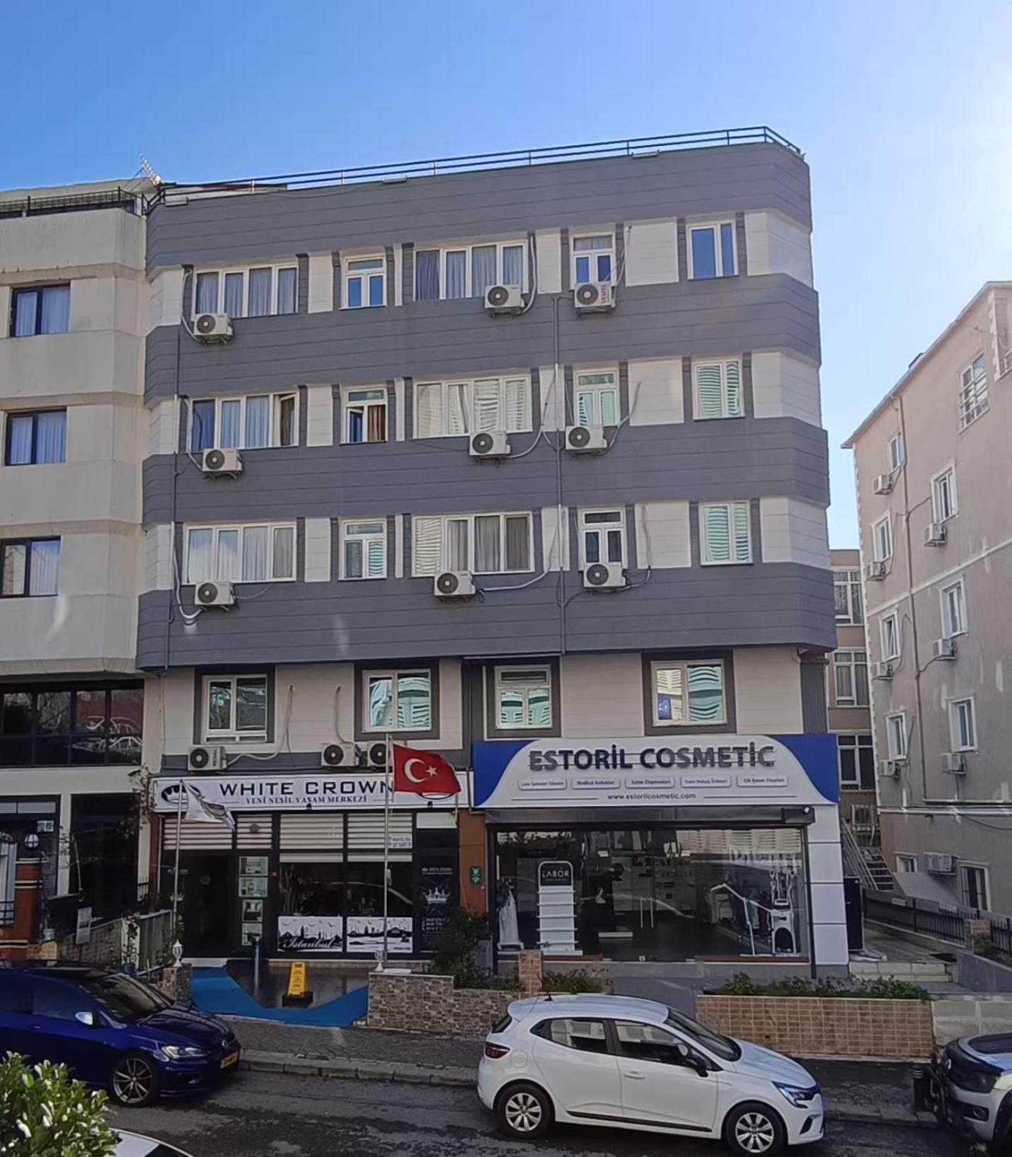 White Crown Apartman Ve Yasam Merkezi Istanbul Eksteriør billede